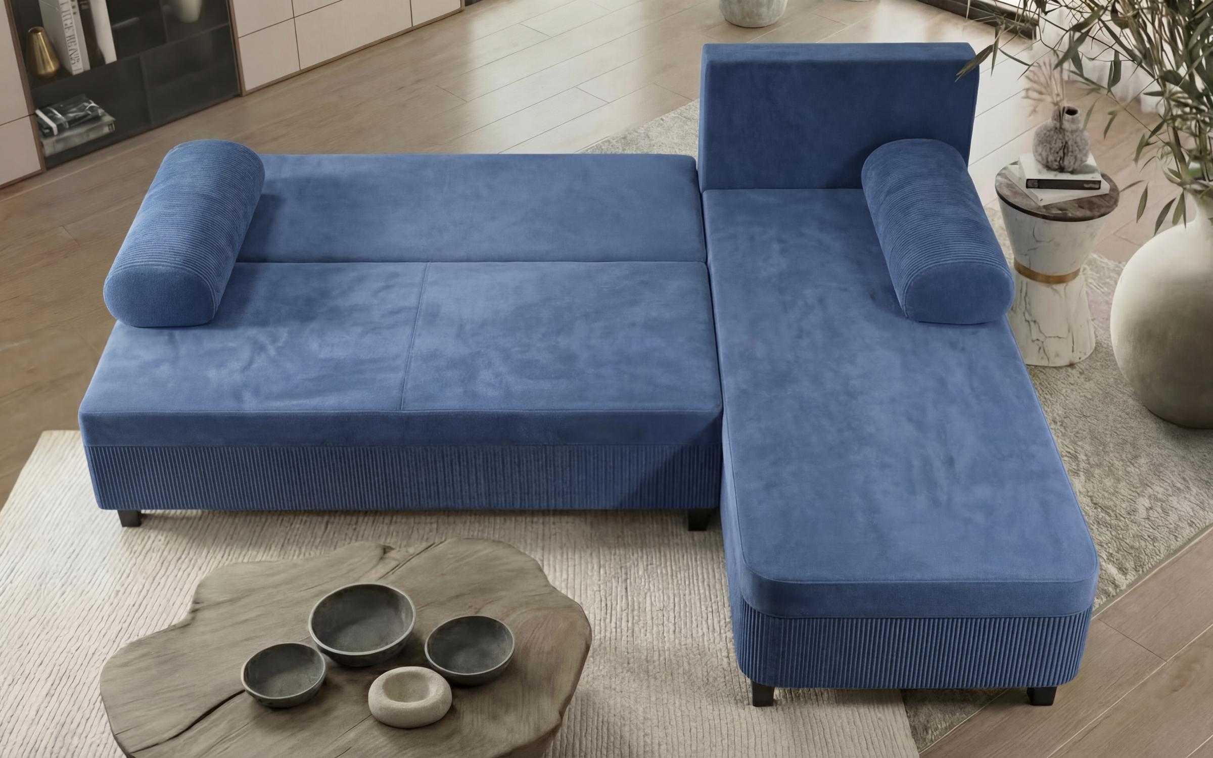 Coltar extensibil Delano, albastru  11